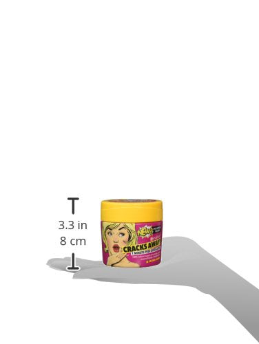 NAIL-AID Cracks Away 1 Minute Pedi Exfoliator, Clear, Mango, 7.0 Fluid Ounce (Pack of 2)