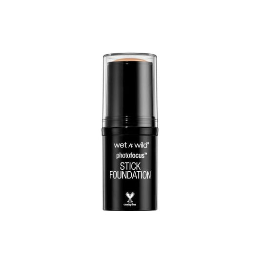 wet n wild Photo Focus Matte Foundation Stick Makeup, Shell Ivory | Vegan & Cruelty-Free