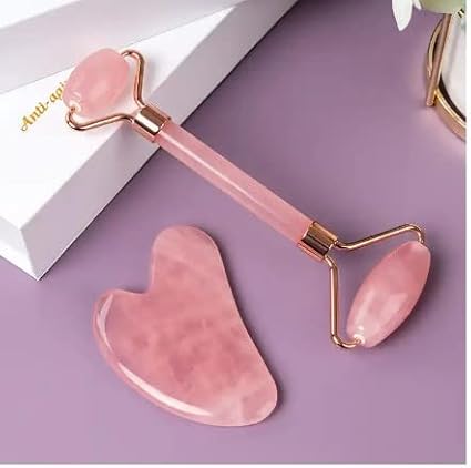 Jade Roller And Gua Sha Set