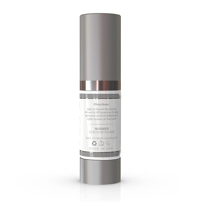 Lira Clinical BIO Caviar Creme and PRO Lite Serum Bundle - Anti Aging Face Moisturizer for Women and Men - Anti Wrinkle Face Cream with Plant Stem Cells - Face Serum for Acne Skin, Dry, and Oily