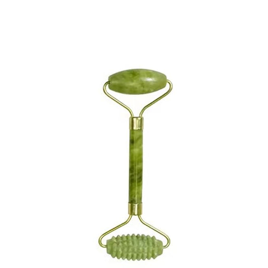 Jade Facial Massage Set,3 Piece Skin Care Tools With Roller and Massager