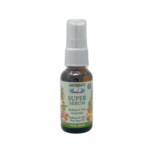Montana Emu Ranch - Super Serum 1 Ounce Spray Bottle - Enhanced with Pure Emu Oil