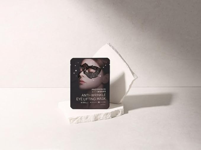 X Prossence Eye Lifting Mask – 7 Pack (8 mL Each) | Firming & Revitalizing Under Eye Treatment for Puffiness, Fine Lines & Dark Circles | Peptides + Fig Extract