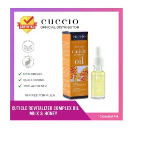 Cuccio Milk & Honey Cuticle Revitalizer Complex Oil 1/2 oz by CUCCIO BEAUTY