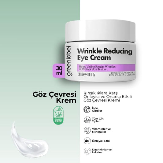 Eye Contour Anti-Wrinkle Care Cream Containing Hyaluronic Acid And Pomegranate Seed Extract 30 ml