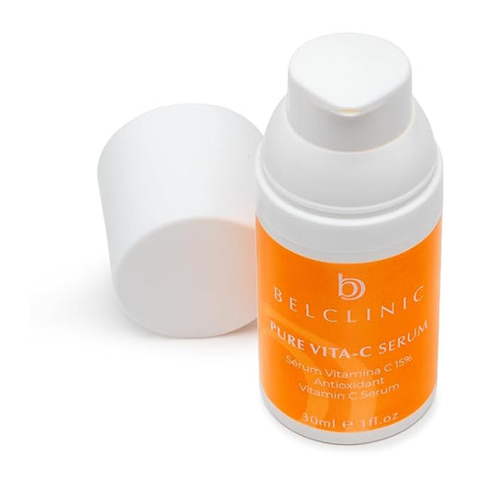 Pure Vita-C Serum – Brightening Vitamin C + Hyaluronic Acid + Vitamin E – Antioxidant Glow Booster for Radiant Skin, Anti-Aging, Hydration & Collagen Support – Vegan, 30ml