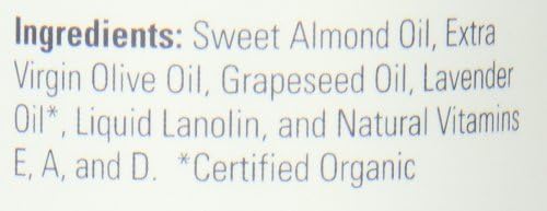 NOW Lavender Almond Massage Oil, 16-Ounces (Pack of 2)