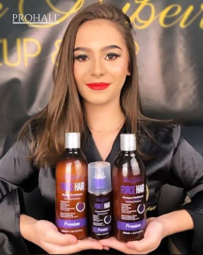 Prohall Cosmetic Force Hair Mask for Dry Damaged hair & Growth - Hair masks to Prevent Breakage & Thinning Hair, Hair Growth Products for Women and men, Natural Hair Mask (16.9 fl.oz)