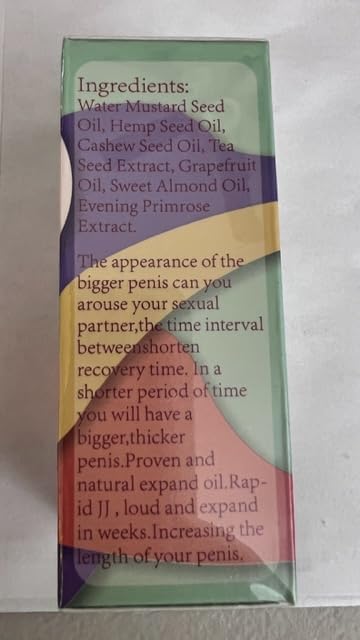 Massage Oil Enlargement Oil Increase Enlarge Gel Thicker Longer Stronger Large Size Enlarger Cream BLSEX for Men (F414-MEN'S Oil 30ML)