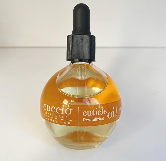 Cuccio Naturale Revitalizing- Hydrating Oil For Repaired Cuticles Overnight - Remedy For Damaged Skin And Thin Nails - Paraben/Cruelty-Free Formula - Milk And Honey - 2.5 Oz (Pack of 2)