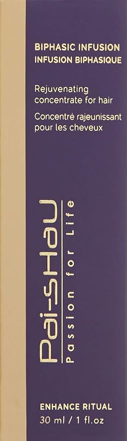 Pai-Shau Biphasic Infusion - Oil-Free Hair Rejuvenating Serum - Provides Shine, Thermal, And Environmental Protection - 1 FL Oz