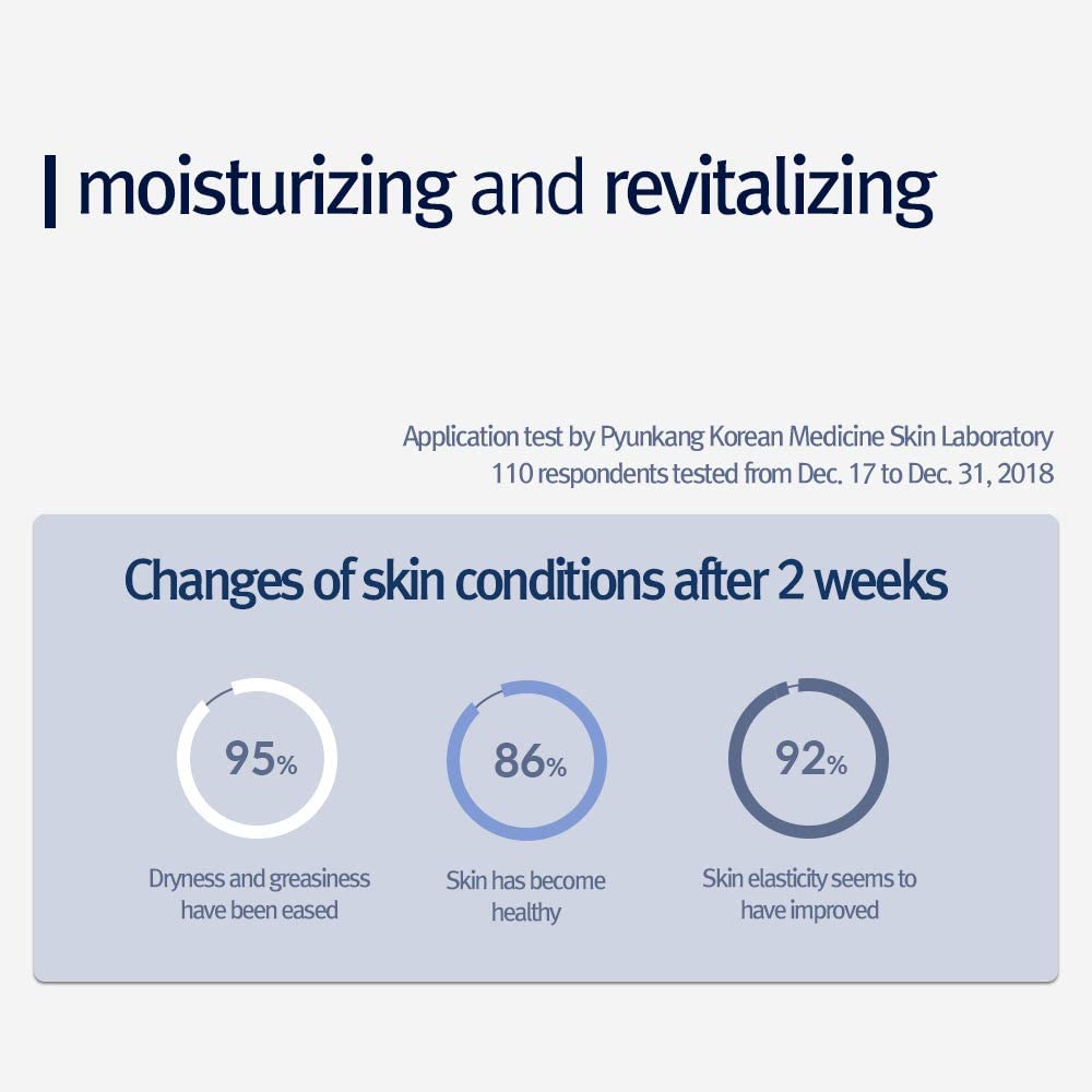 PYUNKANG YUL Moisture Serum for Face - Korean Face Serum with Oriental herbs and Olive Oil giving Oil and Water Balance and Skin Calming Effect - Moisturizer for Oily and Combination Skin - 3.4 Fl Oz