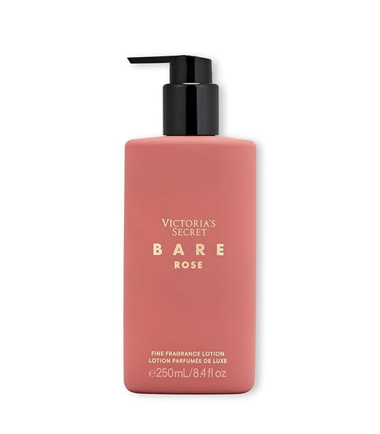 Victoria's Secret Bare Rose Fragrance Body Lotion, Notes of Pear Skin, Rosa Centifolia & Sheer Woods (8.4 oz)
