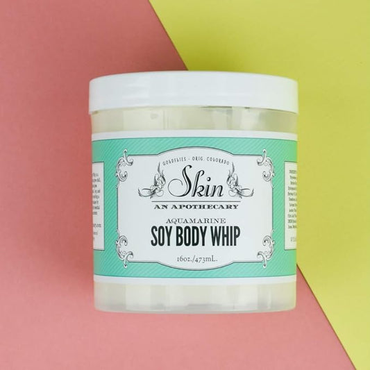 Soy Body Whip, 16 ounce, Aquamarine