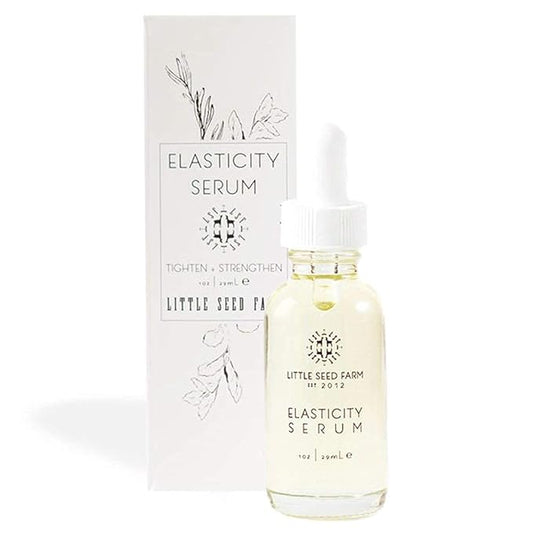 Little Seed Farm Serum Bundle - Antioxidant + Elasticity - Skin Toning and Firming Serums - Facial Serums for Dry & Aging Skin