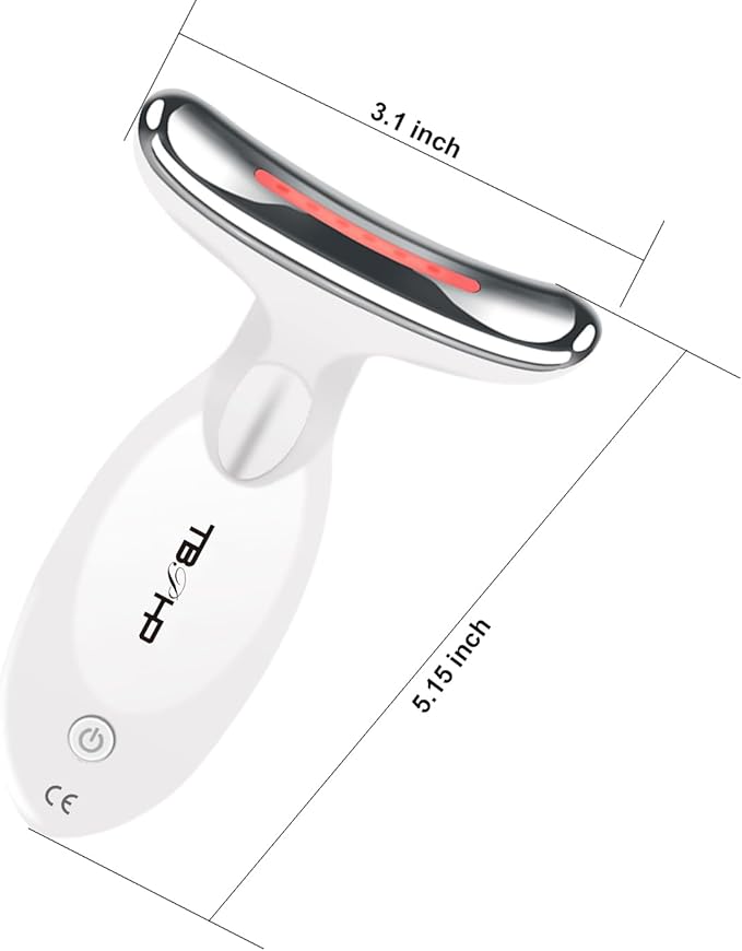 TBPHP Electric Tightening Massager Face Neck Massager Wireless for Skin Care Tightens and Lifting