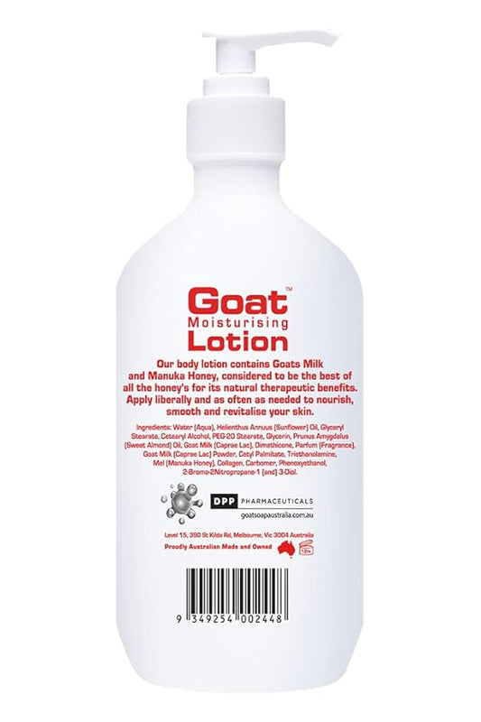 Milk Lotion - Moisturizing - Non Greasy - 17 oz Enriched Milk, Suitable for Dry, Itchy or Sensitive Skin - Made in Australia - Manuka Honey