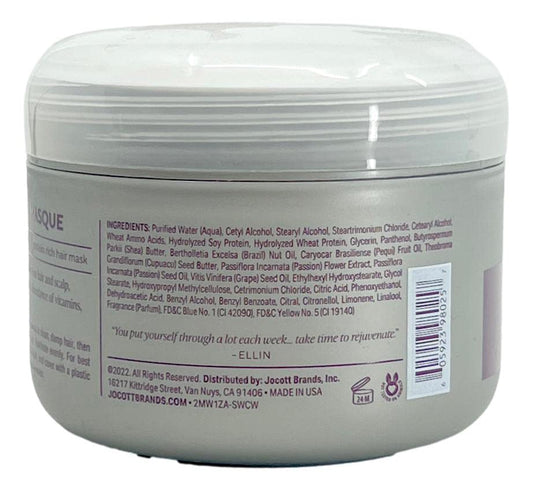 ReconstructMasque Hair Mask with Brazil Nut Oil | Protein Rich Deep Conditioning Mask | Retain Moisture in Hair & Scalp | Support Hair Growth | Restore Dry & Damaged Hair (8 oz)