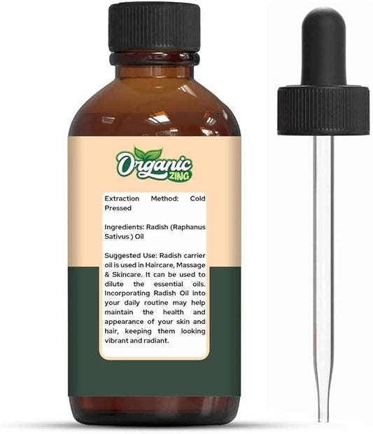 Radish (Cucurbita) Oil | Pure & Natural Essential Oil for Massage, Skincare & Haircare- 30ml/1.01fl oz