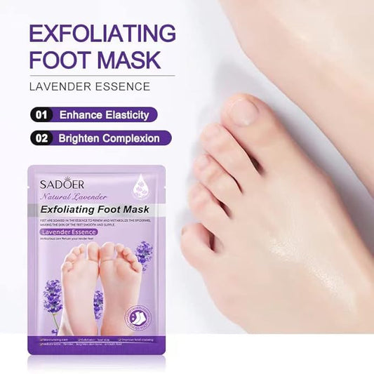 Foot Peel Mask 6 Pack,Foot Spa Foot Care For Women Peel Mask With Lavender For Men And Women Feet Peeling Mask Exfoliating, Callused Foot Mask Peel,Foot Mask For Dry Dead Skin,Remove Dead Skin