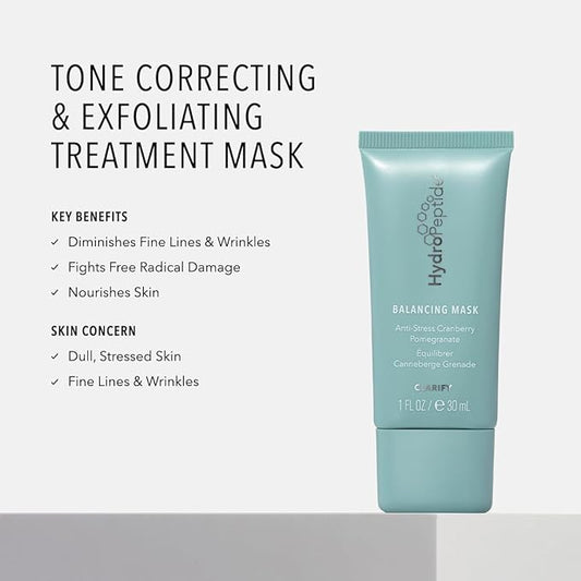 HydroPeptide Balancing Mask with Cranberry Pomegranate, 0.5 Fl Oz