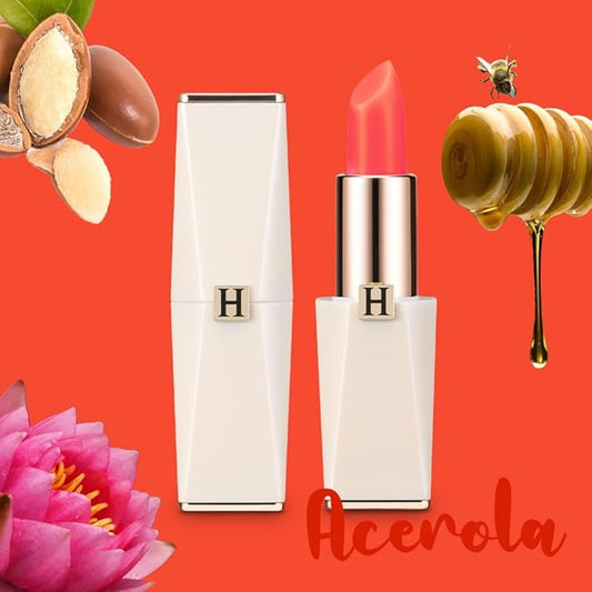 HC LAB'S Colored Lip Balm Lip Cream Lip Gloss 0.1floz Lip Care Lip Protection Lip Moisture Natural Honey Propolis Lip Pack Lip Mask(#03 Acerola)