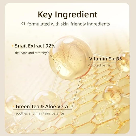 ROLANYIN Snail Mucin + Vitamin B5 Cream for Deep Hydration Skin Repair Nourishing Soothing Anti Aging Revitalizing and Smoothing Benefits Skin Care