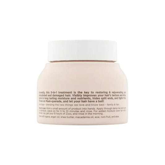 Hairitage Moisturizing Argan Oil Hair Mask Treatment for Anti-Frizz and Hydration - Deep Conditioning Curl Repair Mask with Shea Butter, Aloe & Soy Protein for Dry, Damaged Curly Hair - Soften & Shine