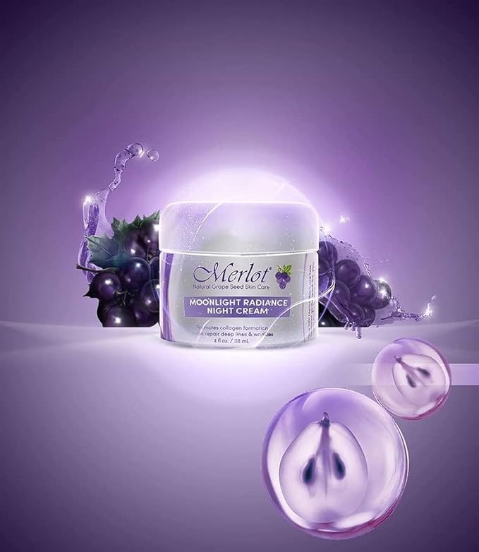 Merlot Skin Care Day and Night Moisturizer and Night Cream