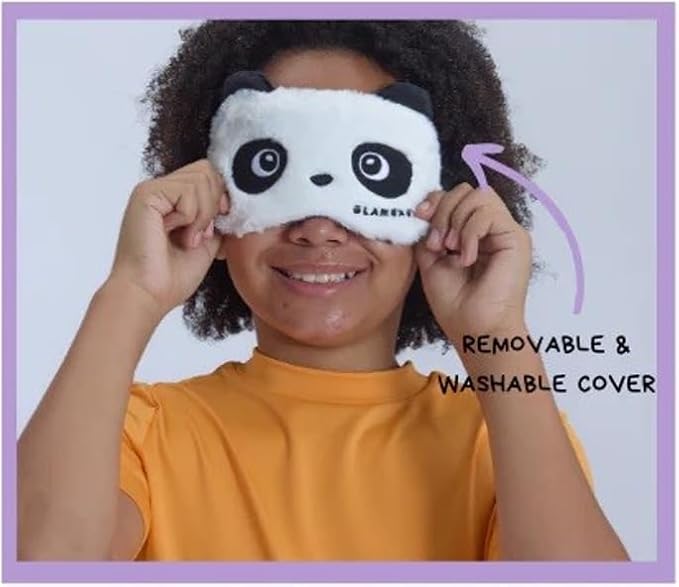GlamBaby Eye Care - Unbearable Bump™ Eye Mask - Stye Mask for Kids - One Heat and Cooling mask - Microwave Safe