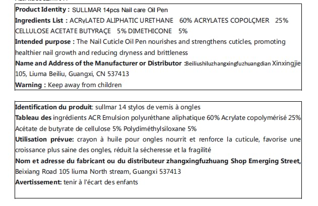 6Pcs Nail Cuticle Oils Nail Nutrition Oil Pen Nail Nourishment Pens 6 Smell Cuticle Revitalizer for Agnail Nourish Skin Nail Care (14pcs)