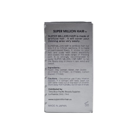 SMH Hair Fibers MADE IN JAPAN – Instantly Conceals Thinning Hair –Long-Lasting – Sweat, Water & Wind Resistant – Hair Loss Solutions For Men & Women (Medium Brown, 15g)