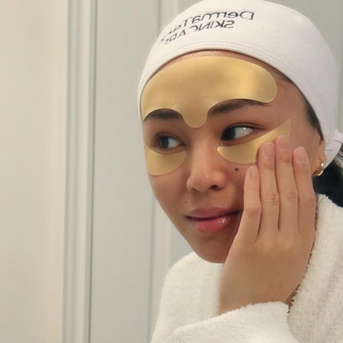 Reusable Silicone Face Patches Set | Eco-Friendly Forehead Wrinkle Patches with Tin Case | 100% Silicone Reusable Facial Patches | Forehead Wrinkles Treatment