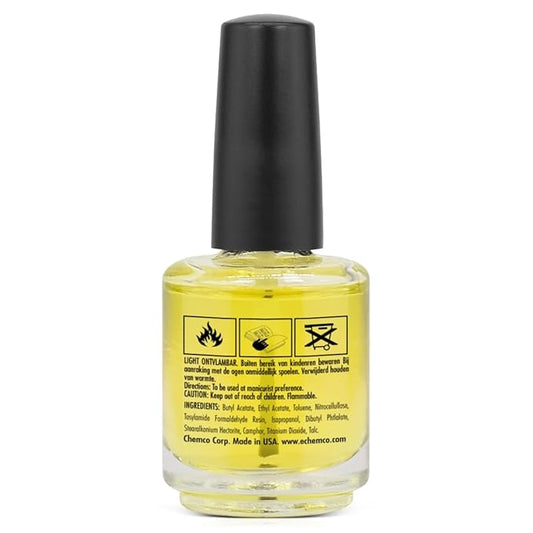 PRO NAIL - Cuticle Revitalizing Oil for Nails, Peach, 0.5 Oz - Professional Strength, Pedicure and Manicure - Moisturizes and Strengthens Nails and Cuticles - Soothing and Nourishing