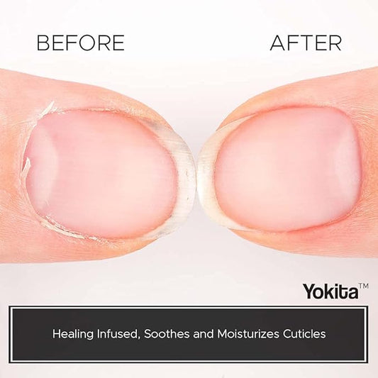 Premium Brush On Cuticle Oil Milk and Honey Natural Healing Infused, Soothes and Moisturizes Cuticles with Vitamin E 0.5 oz (Vanilla)