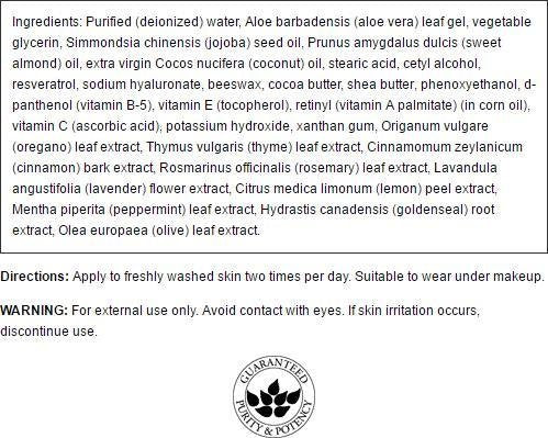 Swanson Resveratrol Wrinkle Cream with Hyaluronic Acid - 2 fl Ounce (59 ml) - Healthy-Aging Cream for Smooth, Youthful-Looking Skin