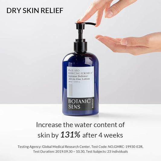 All-in-One Moisturizing ATO Lotion for Face & Body, Hydrating & Soothing for Dry, Sensitive Skin, Supports Skin Comfort, Korean Skin Care, 380ml (12.85 fl. oz)