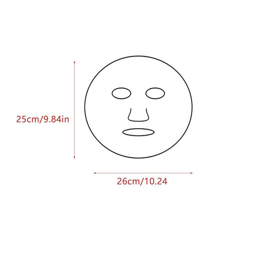 400 Pack Plastic Facial Mask Disposable Sheet Mask Wrap Face Moisturizer Mask DIY Forehead Wrinkle Patches for Clay Face Creams Mud Mask Collagen Moisturizing Cream Night Lotion Absorbing