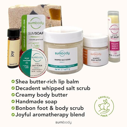Self Care Gifts for Women & Men - Aromatherapy Body Care Set and Skin Care Box, Hydrating At Home Spa Gift Baskets for Women, Ideal for Relaxation, Pampering, & Daily Rejuvenation, Made in USA
