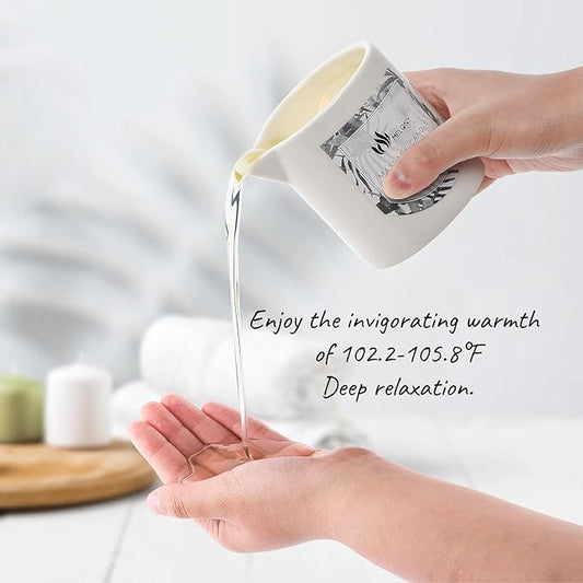 MELONY Lavender Massage Candle, 8.1oz Massage Oil & Lotion Candles for Relaxing Massage, Holiday Gift for Women & Men