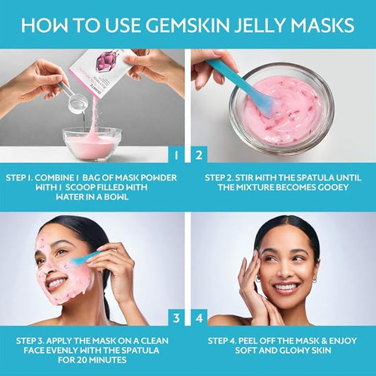 Jelly Mask set of 3 Combo Pack Peridot + Emerald + Sapphire