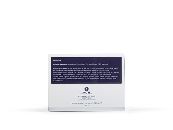 Omni Bioceuticals Bio-Scalp Exosome Care Active, 1 Treatment