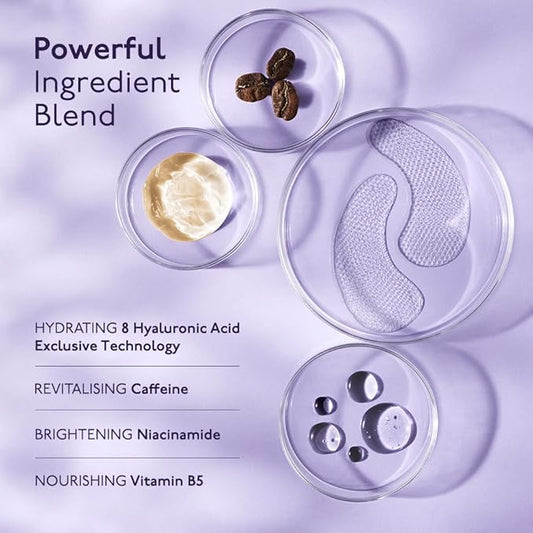 By Terry Hyaluronic Flash Eye Patches, Eye Mask, Reduce Dark Circles, Puffy Eyes, Undereye Bag, Vegan & Cruelty-Free, Single Pack