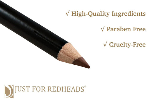 Just For Redheads Dream Brow Sticks - Eyebrow Pencil Matches Red Hair -Natural, Long-Lasting Makeup - Designed by a Redhead, for Redheads