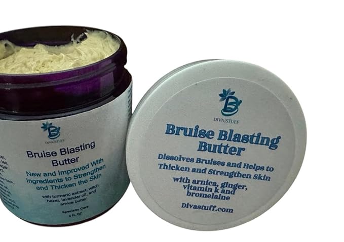 Diva Stuff New Improved Bruise Dissolving Cream With Arnica, Vitamin K, Bromelain and More