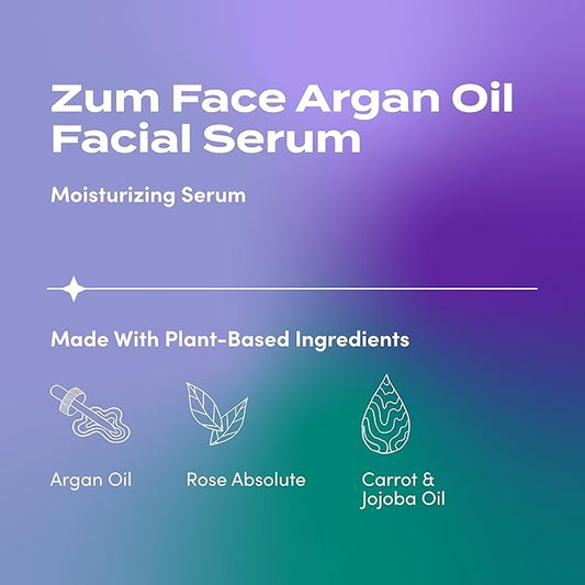 Indigo Wild Zum Face Argan Oil, 0.5 Fluid Ounce