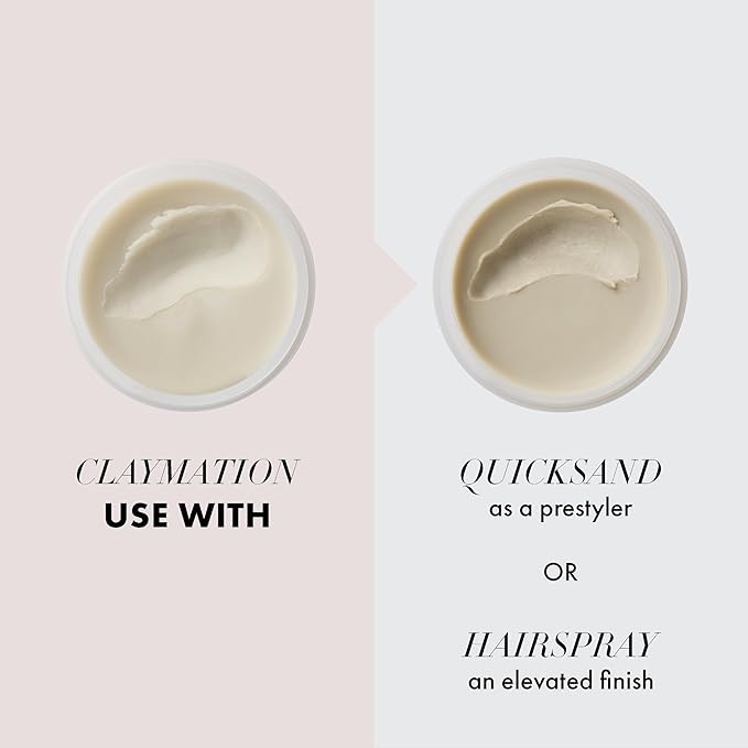 Hanz de Fuko Claymation – Premium Men’s Hair Styling Clay – Super High Hold, Matte Finish – 2 oz