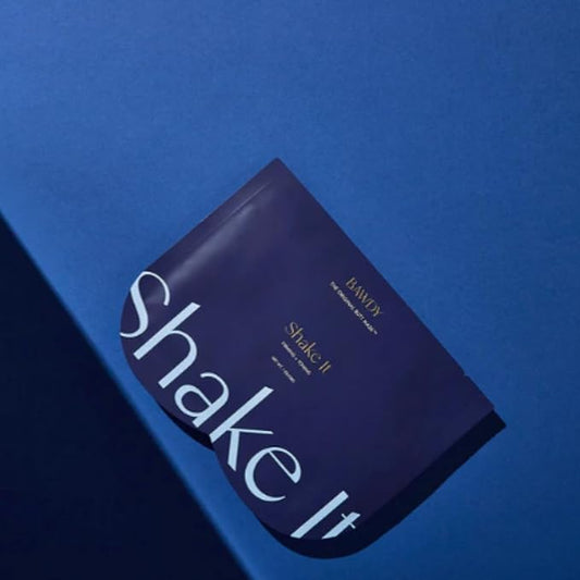 BAWDY Shake It - Marine Algae Beauty Mask for Your Butt - Firming + Illuminating Treatment for Your Behind - 2 Sheets, One for Each Cheek - Clean Beauty Mask for Your Butt (2 Sheets - Single-Use)