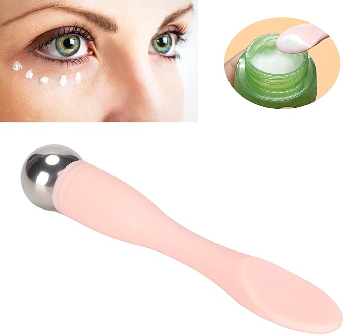 Eye Cream Roller,Eye Cream Applicator Wand Stick Eye Cream Roller to Reduce Dark Circles and Puffiness for Facial Massage