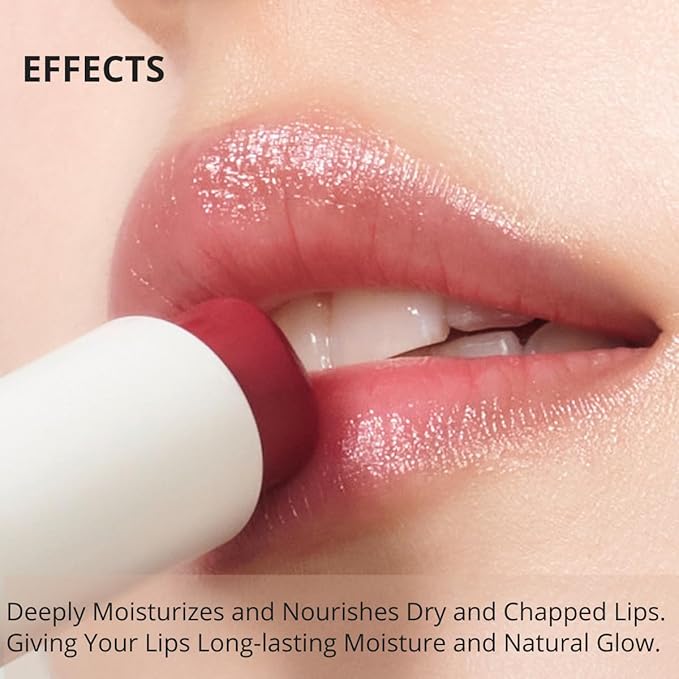 All Day Essential Lip Balm 01 Pure | Natural Gloss Finish, Moisturizing Lip Care, Deep Nourishing Plant-Based Chapstick, Hydrating Lip Butter for Dry Cracked Chapped Lips, Non-Color